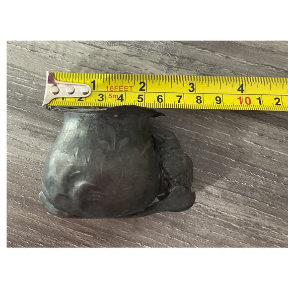 Amsterdam Silver Co. Quadruple Plate Figural Toothpick Holder - Picture 8 of 8